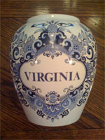 Virginian Vase given as Vendor Appreciation